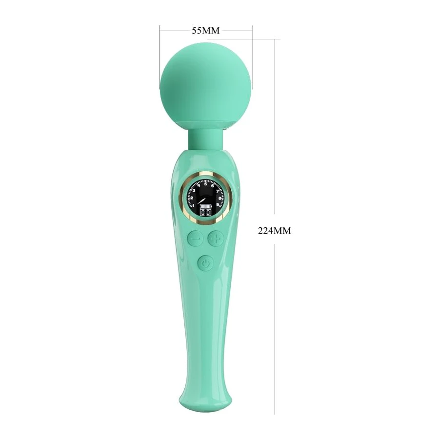 PRETTY LOVE - VIBRATORE A BACCHETTA VERDE SKYLER